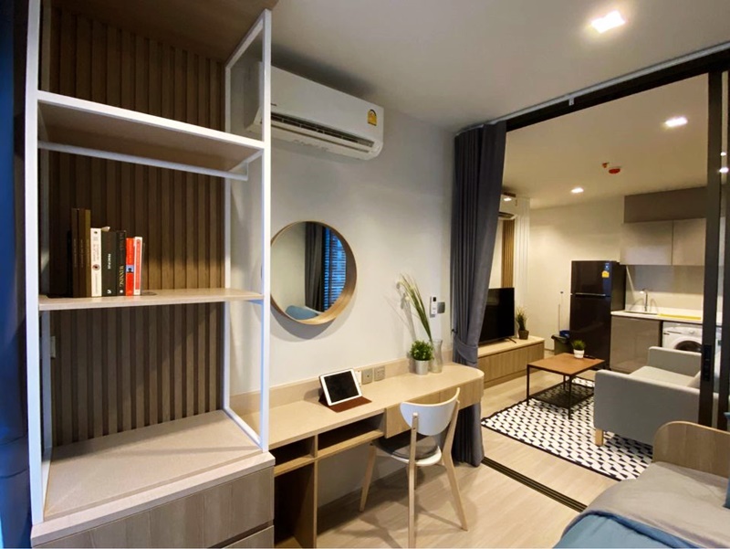 ให้เช่าคอนโด ไลฟ์ อโศก - พระราม 9 พื้นที่ 40 ตร.ม. 2 ห้องนอน เช่า 24,000 บ/ด