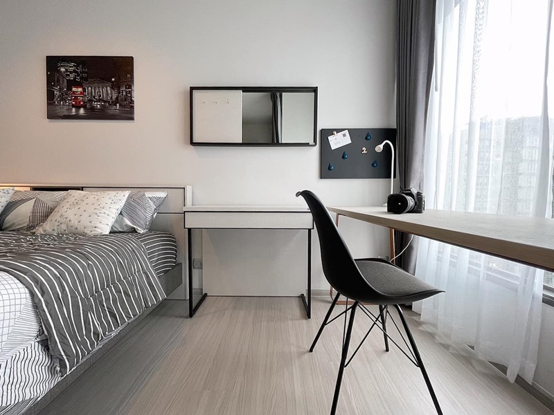 ให้เช่าคอนโด ไลฟ์ อโศก - พระราม 9 พื้นที่ 26 ตร.ม. ห้องสตูดิโอ เช่า 16,000 บ/ด