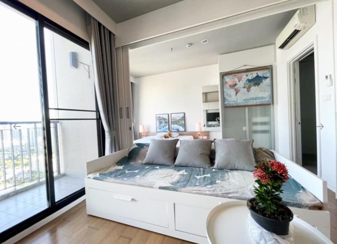 ให้เช่าคอนโด บลอคส์ 77 พื้นที่ 40 ตรม.1 ห้องนอน ราคาเช่า 17,500 บาท/เดือน