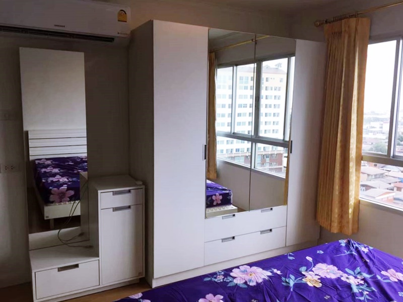 ให้เช่าคอนโด ลุมพินี เพลส พระราม 8 พื้นที่ 30 ตร.ม. 1 ห้องนอน เช่า 9,500 บ/ด