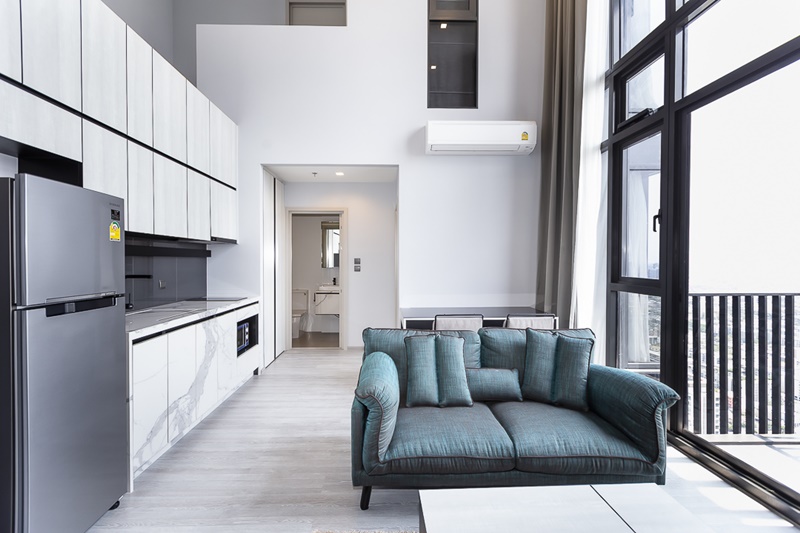 ให้เช่าคอนโด เดอะไลน์ สุขุมวิท 101 พื้นที่ 61.25 ตร.ม. 2 ห้องนอน เช่า 40,000 บ/ด