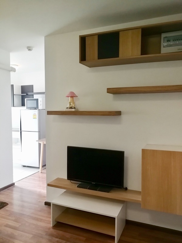 ให้เช่าคอนโด ยู แอท หัวหมาก สเตชั่น พื้นที่ 31 ตร.ม. 1 ห้องนอน ให้เช่า 7,000 บ/ด