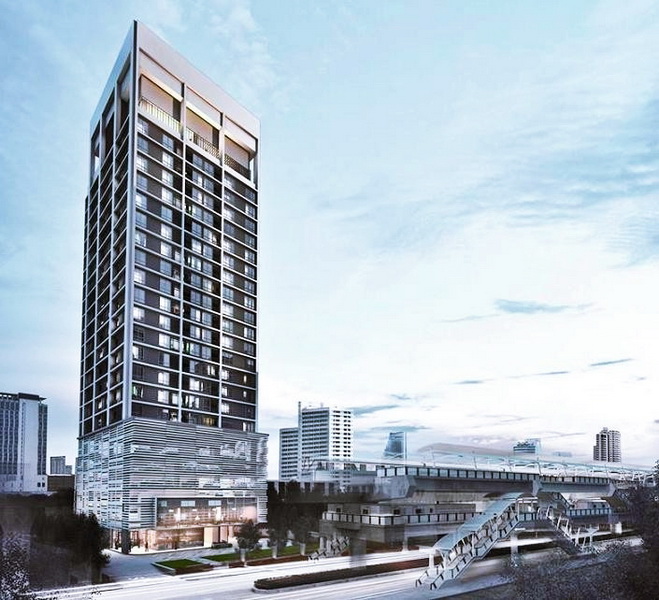 ให้เช่าคอนโด ดิ เอดิเตอร์ สะพานควาย พื้นที่ 28 ตร.ม. studio เช่า 18,000 บ/ด