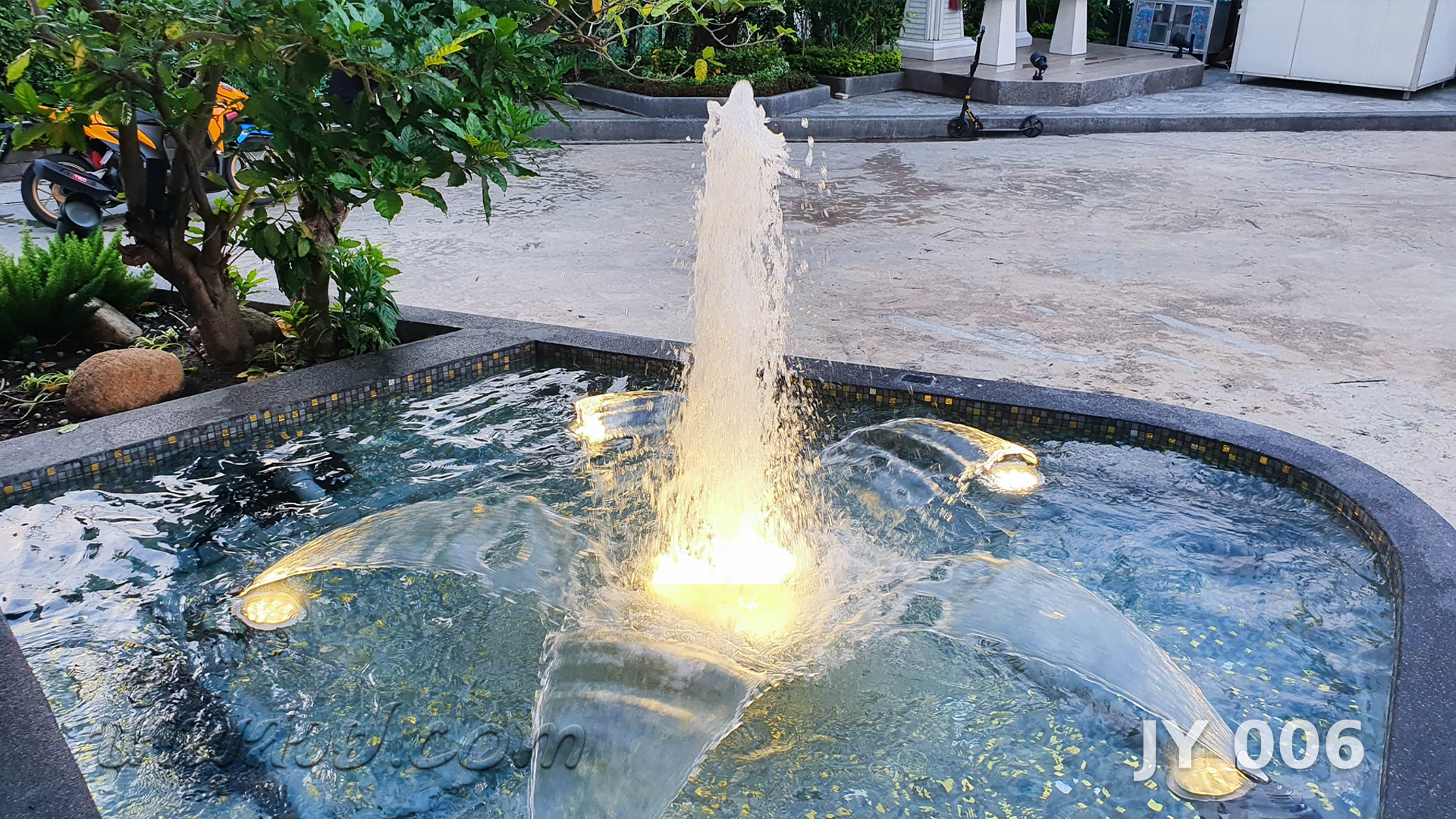 น้ำพุต้นสน - ปากเป็ด คุณเล็ก พระราม 3