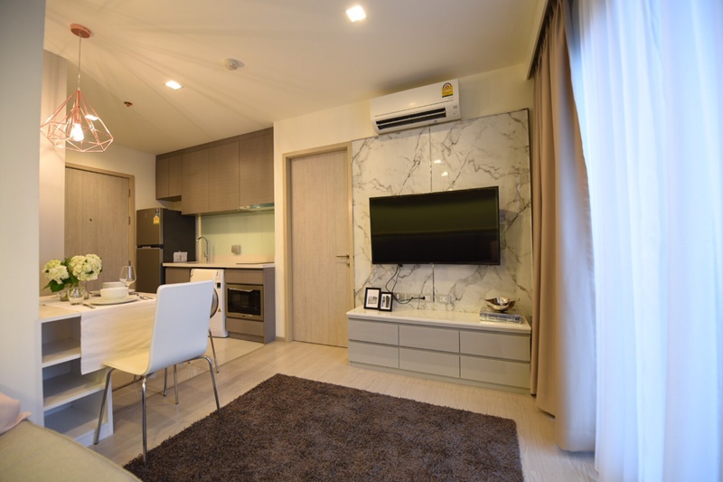 ให้เช่าคอนโด ริทึ่ม สุขุมวิท 36-38 พื้นที่ 33 ตร.ม. 1 ห้องนอน ให้เช่า 22,000 บ/ด