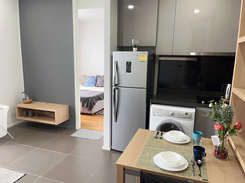 ให้เช่า เอ็ม จตุจักร พื้นที่ 34 ตร.ม. 1 ห้องนอน เช่า 19,000 บ/ด