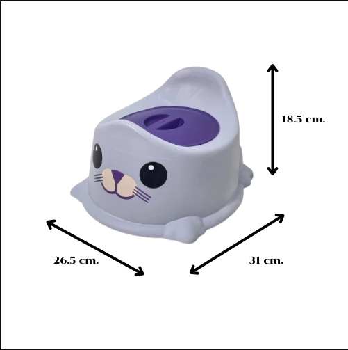 Haoh baby กระโถนเด็กฝึกขับถ่าย กระโถนเด็กพกพา กระโถนนั่งเด็ก กระโถนทำความสะอาดง่าย