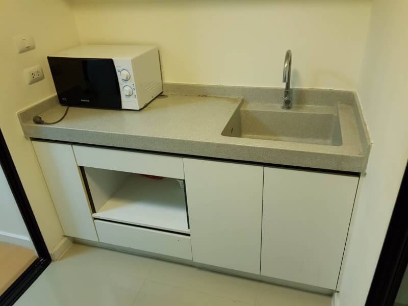 ให้เช่า ไอคอนโด สุขุมวิท105 พื้นที่ 31.07 ตร.ม. 1 ห้องนอน เช่า 7,500 บ/ด