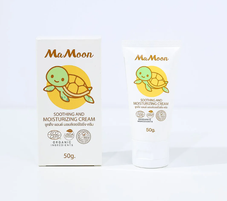 MAMOON โลชั่นมอยซ์เจอร์ไรเซอร์ กันแดดน้ำแร่ออแกนิก SPF40 PA+++