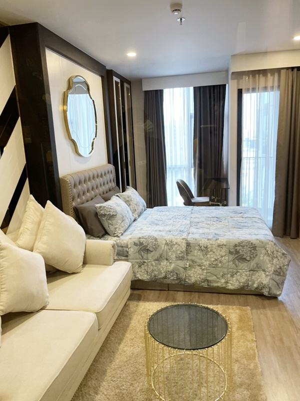 ให้เช่าคอนโด ริทึ่ม สุขุมวิท 42 พื้นที่ 30 ตร.ม. 1 ห้องนอน เช่า 17,000 บ/ด