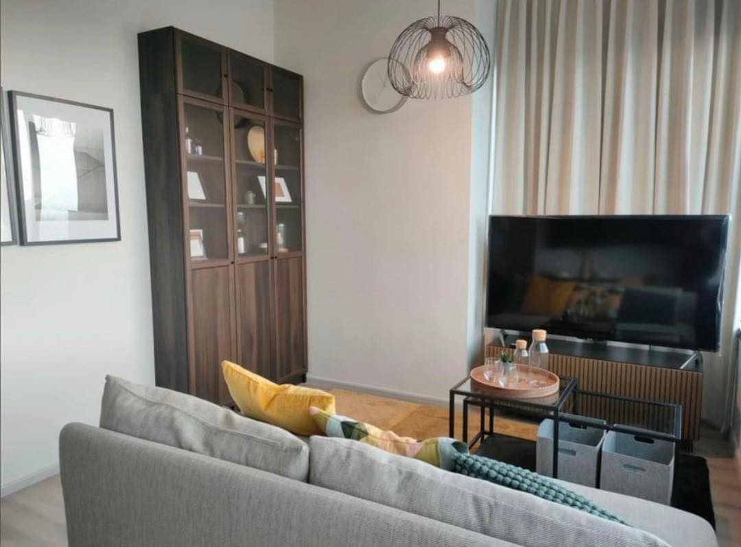 ให้เช่า ไนท์บริดจ์ ไพร์ม รัชโยธิน 53 ตร.ม 2 ห้องนอน วิวสระ ราคา 34,000 บาท/เดือน