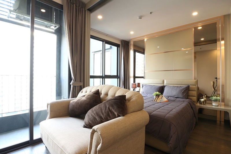 ให้เช่าคอนโด ไอดีโอ คิว สยาม – ราชเทวี พื้นที่ 30 ตร.ม. 1 ห้องนอน เช่า 19,000 บ/ด
