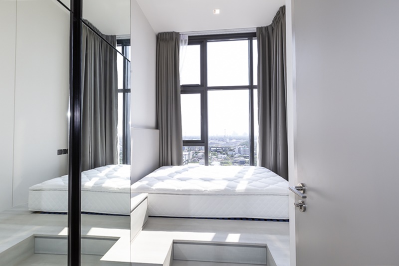 ให้เช่าคอนโด เดอะไลน์ สุขุมวิท 101 พื้นที่ 27.5 ตร.ม. 1 ห้องนอน เช่า 15,000 บ/ด