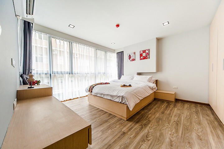 ให้เช่าคอนโด ซีวี 12 เดอะ เรสซิเดนซ์ พื้นที่ 75 ตร.ม. 2 ห้องนอน เช่า 55,000 บ/ด