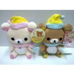 ตุ๊กตาน้องหมี Rilakkuma และ Korilakkuma ผูกผ้าพันคอ (ขายเป็นคู่ค่ะ)