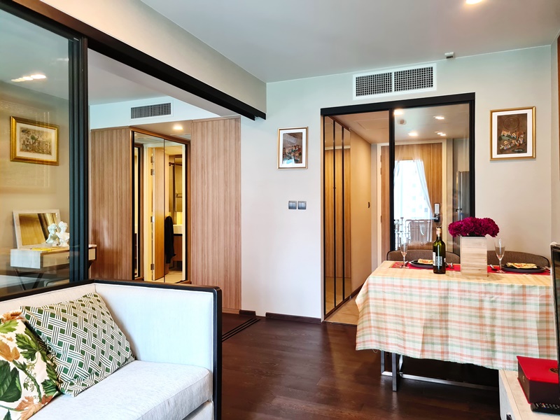 ให้เช่าคอนโด ณ วรา เรสซิเดนซ์ พื้นที่ 44.37 ตร.ม. 1 ห้องนอน ให้เช่า 37,000 บ/ด