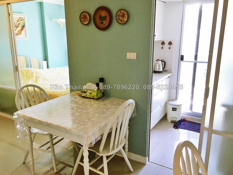 ให้เช่าคอนโด ลุมพินี เพลส พระราม 9 พื้นที่ 38 ตร.ม. 1 ห้องนอน เช่า 14,000 บ/ด