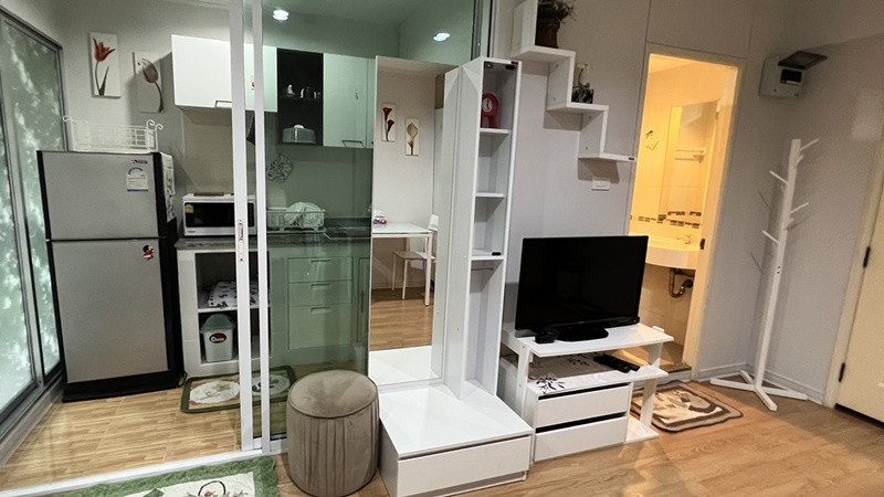 ให้เช่าคอนโด ลุมพินี วิลล์ รามอินทรา-หลักสี่ พื้นที่ 25.5 ตร.ม. 1ห้องนอน เช่า 6,500 บ/ด