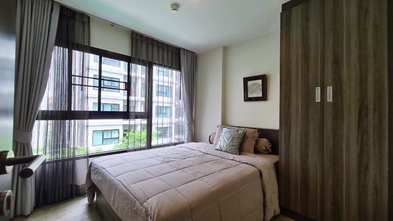 ให้เช่าคอนโด วิลล่า ลาซาล พื้นที่ 35 ตร.ม. 1 ห้องนอน เช่า 18,000 บ/ด