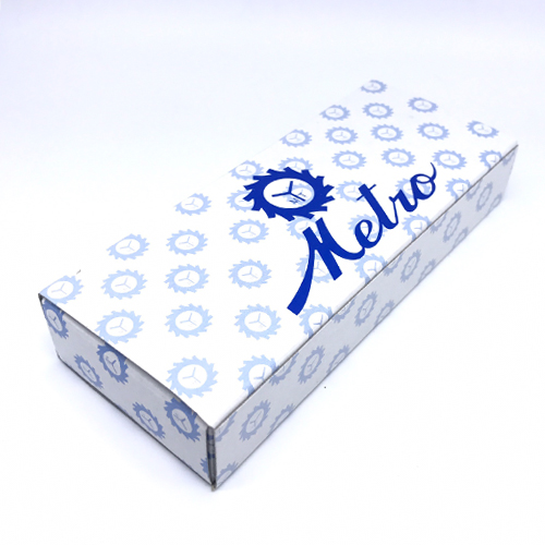 Metro นาฬิกาข้อมือผู้ชายสแตนเลสสตีล รุ่น 1114M-SBL