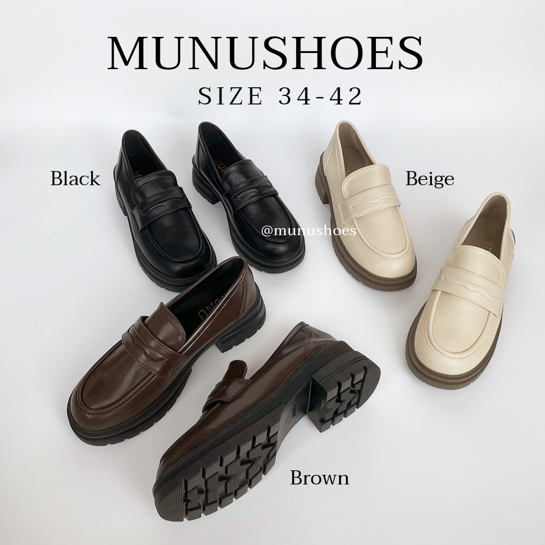 [Size 34-42] Cozy Loafer รองเท้าโลฟเฟอร์ หนังหนานิ่ม หนังไมโครไฟเบอร์คุณภาพดี