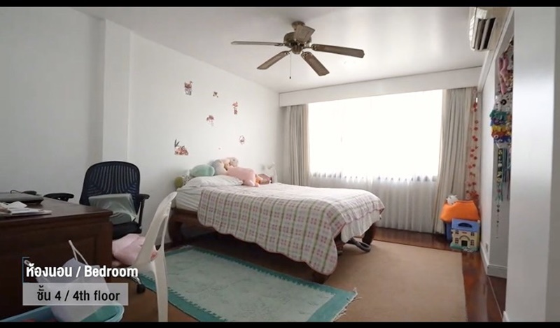 Sold Out ให้เช่า/ขายทาวน์เฮ้าส์ 4 ชั้น ย่านสุขุมวิท71 29.9 ตารางวา 4 ห้องนอน เช่า 65,000 บ/ด ขาย 14.9 ล.