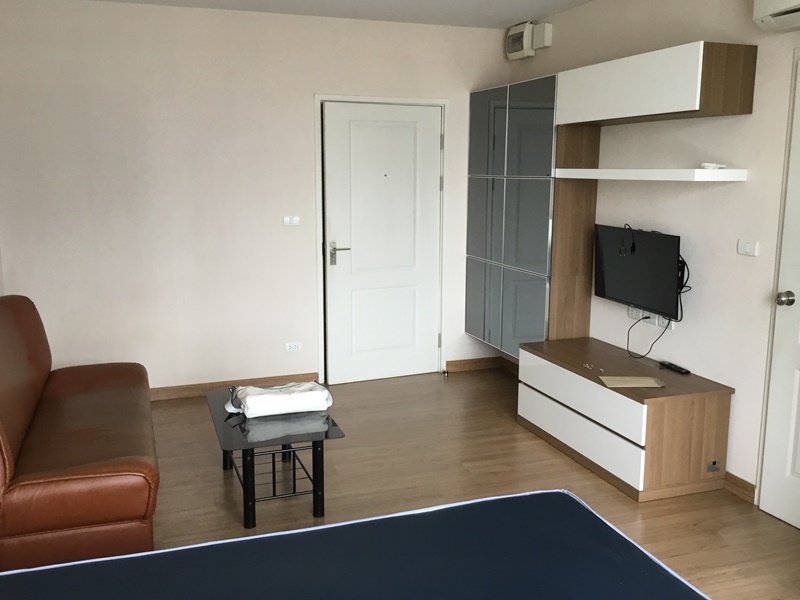 ให้เช่าคอนโด เดอะ ทรี บางโพ สเตชั่นพื้นที่ 30 ตร.ม. สตูดิโอ เช่า 8,000 บ/ด