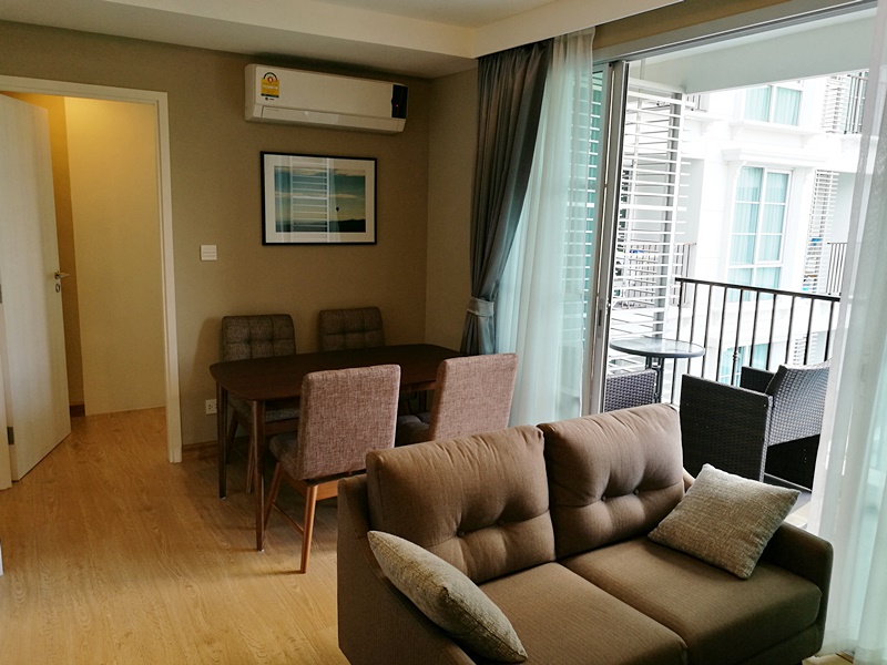 ขาย/ให้เช่าคอนโด มาเอสโตร 39 พื้นที่ 60 ตร.ม. 2 ห้องนอน เช่า 35,000 บ/ด ขาย 8.6 ล.