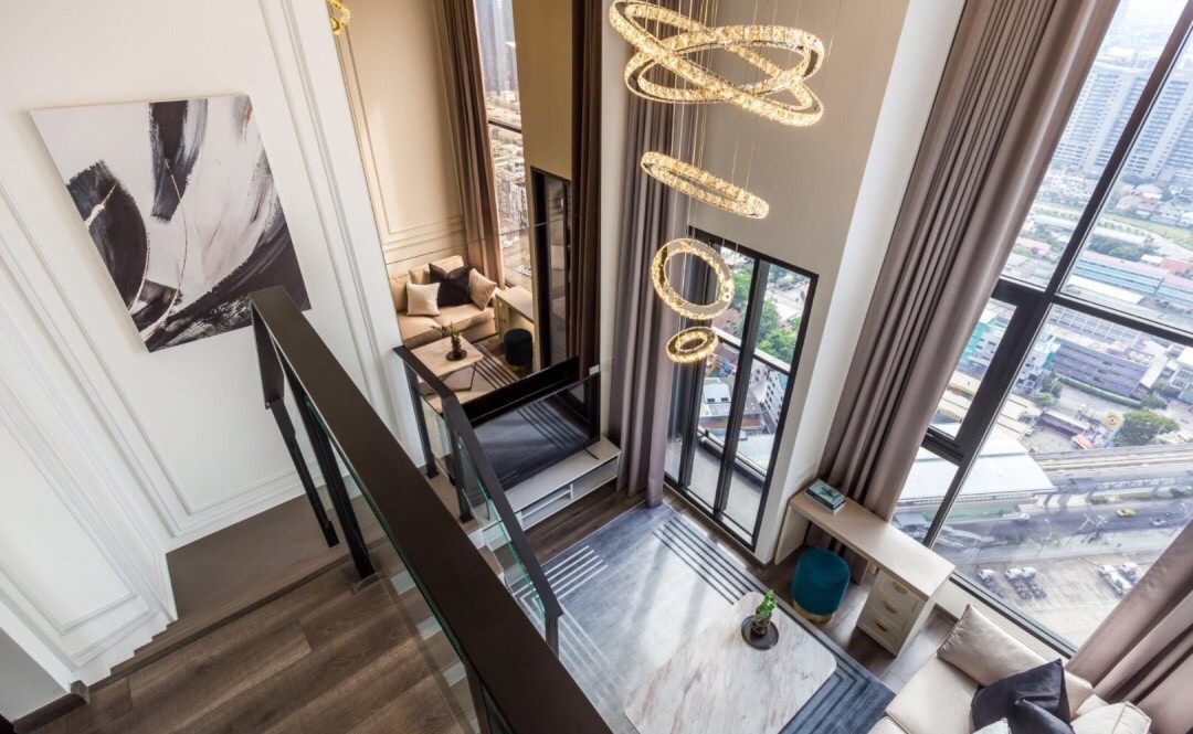 ให้เช่า ไนท์บริดจ์ สเปซ รัชโยธิน 38 ตร.ม Duplex 1 ห้องนอน ราคา 35,000 บาท/เดือน