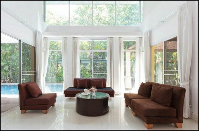 ให้เช่าบ้านเดี่ยว 2 ชั้น ย่านปากเกร็ด 7 ห้องนอน 845 ตรม. เช่า 150,000 บ/ด