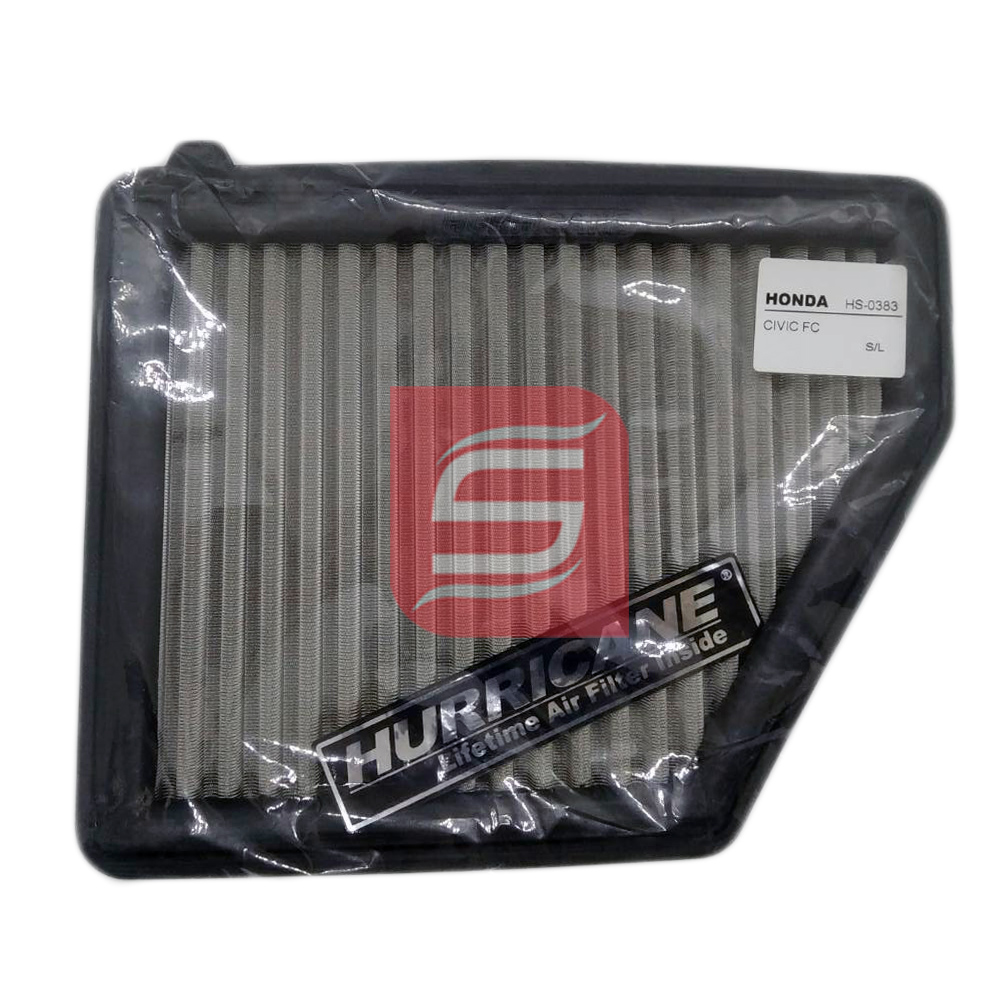 กรองอากาศ สแตนเลส Hurricane Honda Civic FC ปี 2016 2017