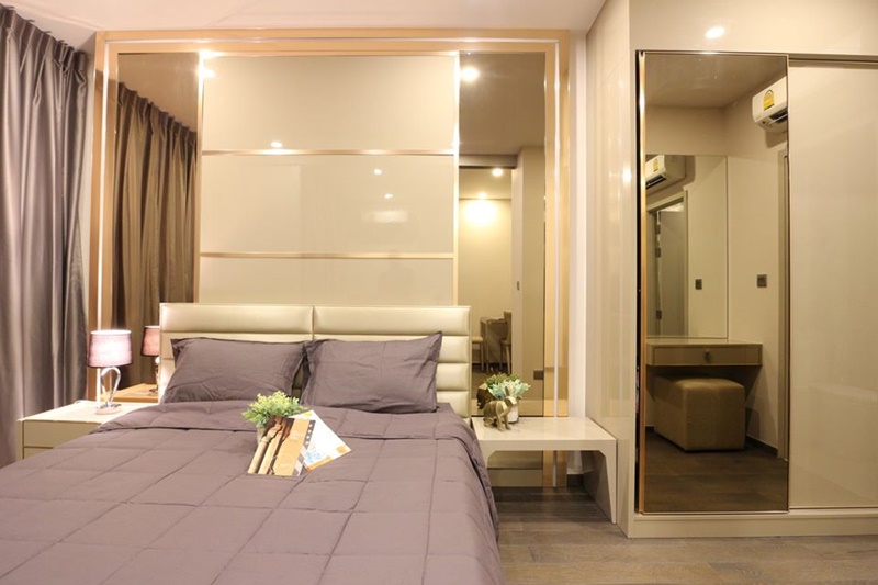 ให้เช่าคอนโด ไอดีโอ คิว สยาม – ราชเทวี พื้นที่ 30 ตร.ม. 1 ห้องนอน เช่า 19,000 บ/ด