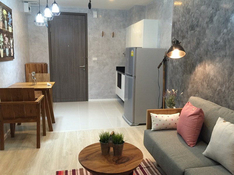 ให้เช่า/ขายคอนโด ควินท์ รัชดา 17 พื้นที่ 34 ตร.ม. 1 ห้องนอน เช่า 16,000 บ/ด ขาย 4.2 ล.