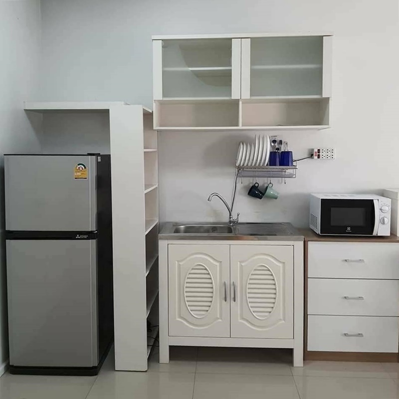 ให้เช่าคอนโด เอ สเปซ สุขุมวิท 77 พื้นที่ 35 ตร.ม. 1 ห้องนอน เช่า 8,000 บ/ด