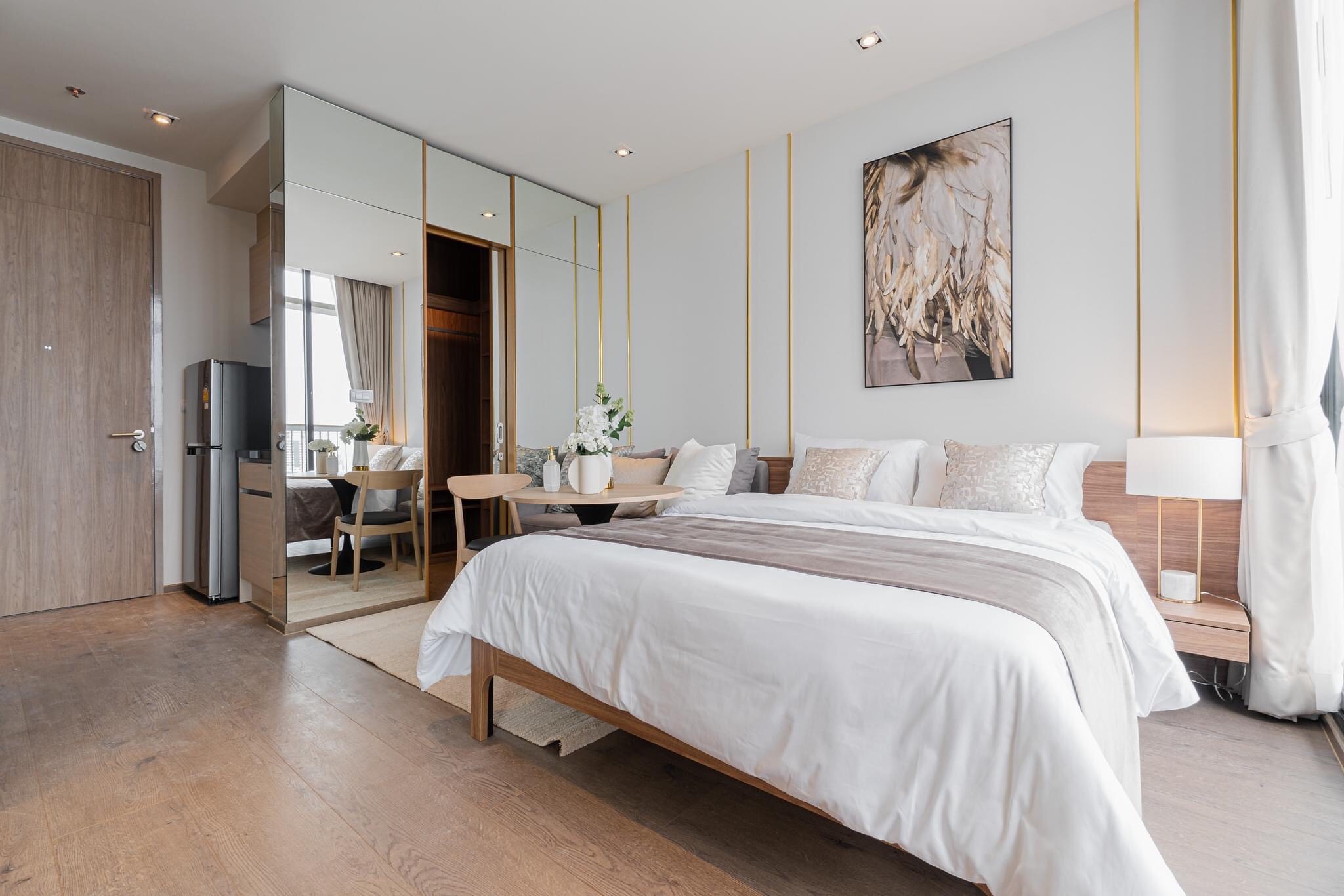 ให้เช่าคอนโด พาร์ค ออริจิ้น พร้อมพงษ์ 27 ตรม. สตูดิโอ เช่า 25,000 บาท/เดือน