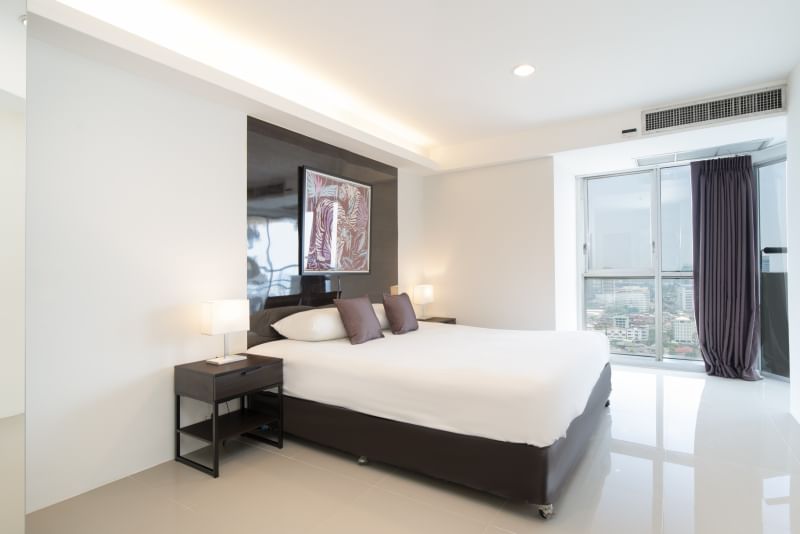 ให้เช่าคอนโด เดอะ วอเตอร์ฟอร์ด ไดมอนด์ พื้นที่ 85 ตรม. 2 ห้องนอน เช่า 43,000 บ/ด