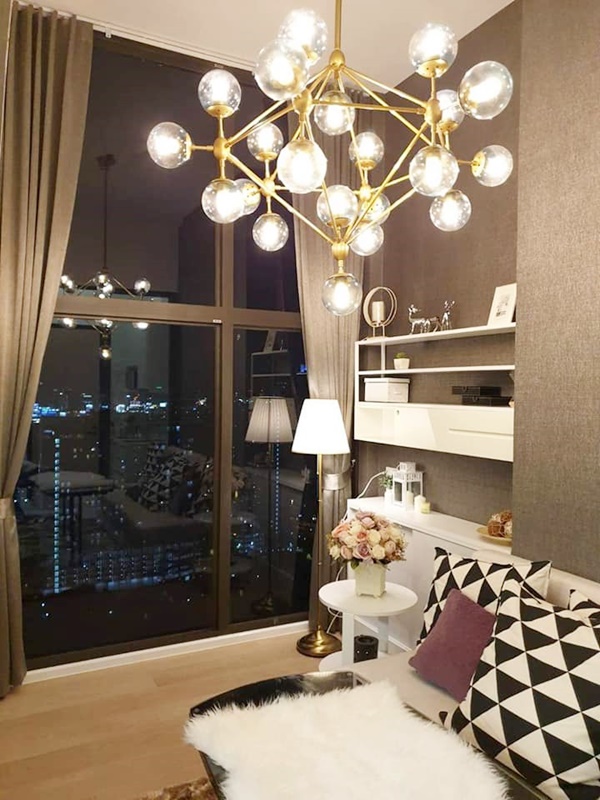 ให้เช่า ชีวาทัย เรสซิเดนซ์ อโศก พื้นที่ 35 ตร.ม. 1 ห้องนอน(ลอฟท์ ดูเพล็กซ์) เช่า 27,000 บ/ด