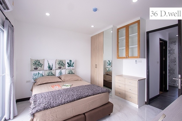 ให้เช่าคอนโด 36 ดี.เวล พื้นที่ 150 ตร.ม. 3 ห้องนอน (เพนส์เฮ้าส์) เช่า 45,000 บ/ด