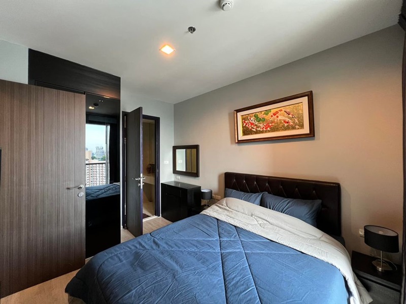 ให้เช่าคอนโด ริทึ่ม สุขุมวิท 44/1 พื้นที่ 35 ตร.ม. 1 ห้องนอน เช่า 25,000 บ/ด