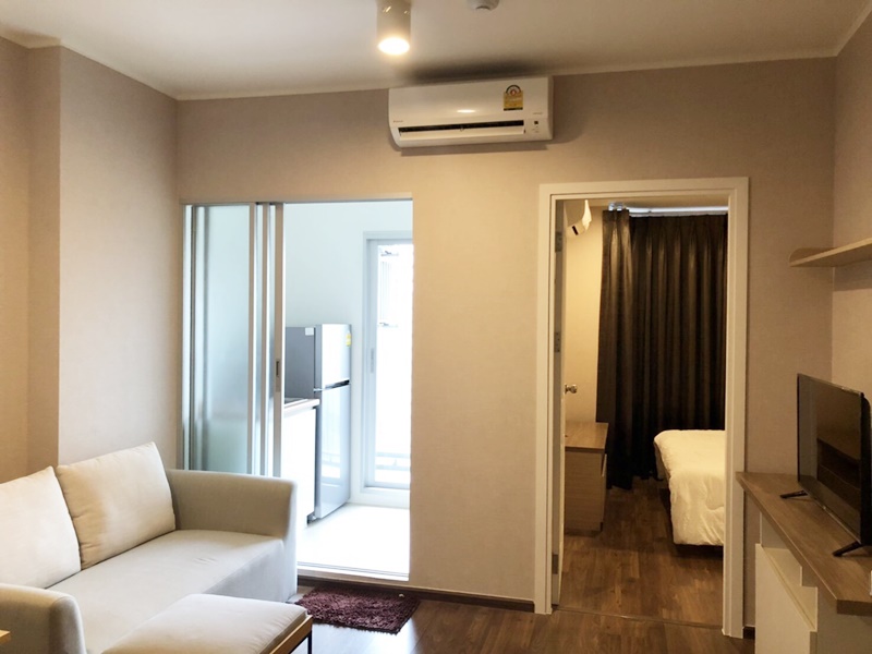 ให้เช่าคอนโด ยู ดีไลท์ รัชวิภา พื้นที่ 30.5 ตร.ม. 1 ห้องนอน ให้เช่า 10,000 บ/ด