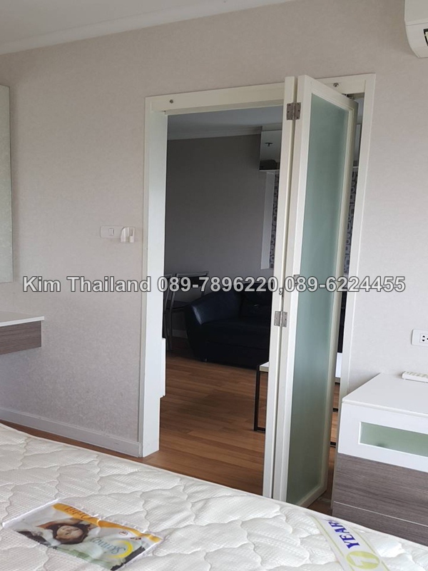 ให้เช่าคอนโด ลุมพินี เพลส รัชโยธิน ชั้น 8 พื้นที่ 30 ตรม. 1 ห้องนอน เช่า 11,000 บ/ด