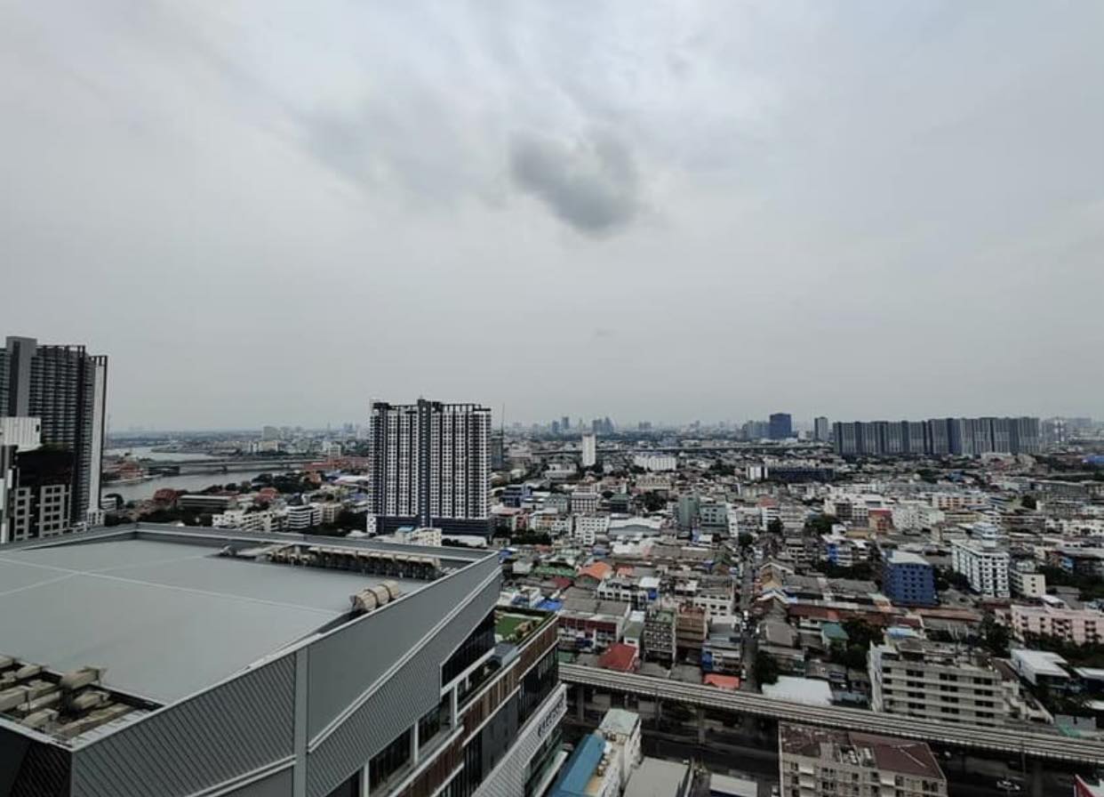 KS-J4.2 เดอะ ทรี อินเตอร์เชนจ์ 2ห้องนอน 1ห้องน้ำ ขนาด23ตร.ม ชั้น30 ทิศเหนือ ราคา 8,000บาท/เดือน สัญญา1ปี