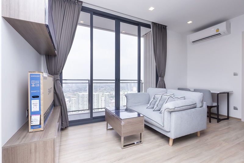 ให้เช่าคอนโด เดอะ ไลน์ พหลฯ-ประดิพัทธ์ พื้นที่ 40.28 ตร.ม. 1-2 ห้องนอน เช่า 24,000-40,000 บ/ด