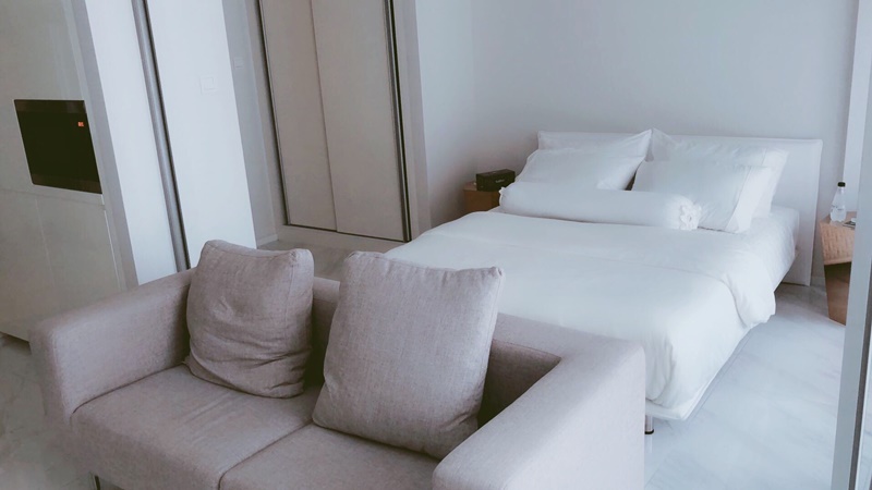 ให้เช่าคอนโด ไฮด์ สุขุมวิท 11 พื้นที่ 34.5 ตร.ม. 1 ห้องนอน เช่า 22,000 บ/ด