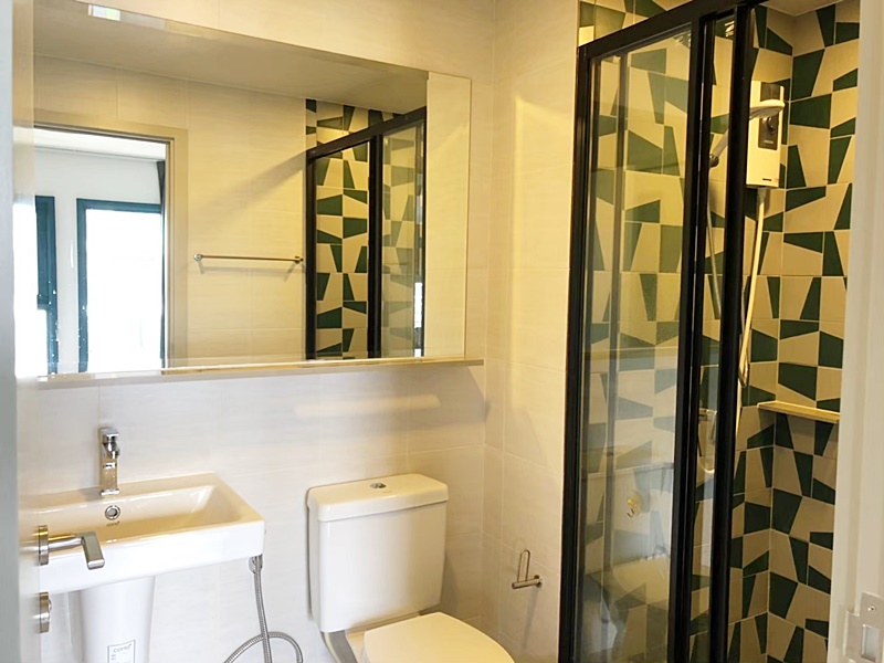 ให้เช่าคอนโด เดอะ เบส สุขุมวิท 50 พื้นที่ 42 ตร.ม. 1 ห้องนอน เช่า 20,000 บ/ด