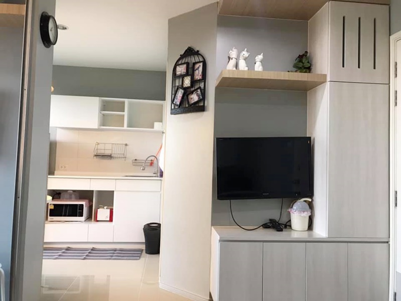 ให้เช่าคอนโด ลุมพินี พาร์ค พระราม 9–รัชดา พื้นที่ 26.5 ตร.ม. 1 ห้องนอน เช่า 11,000 บ/ด