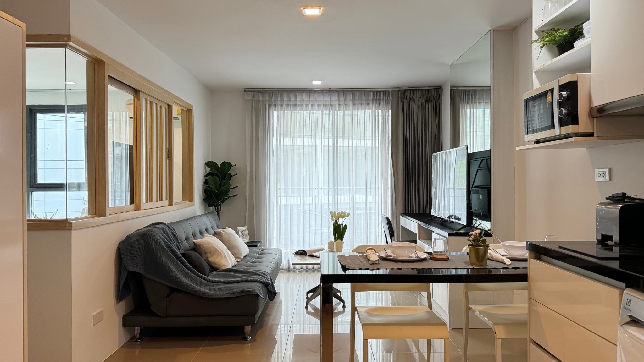 ให้เช่าคอนโด มิราจ สุขุมวิท 27 ชั้น X พื้นที่ 46 ตร.ม. 1 ห้องนอน