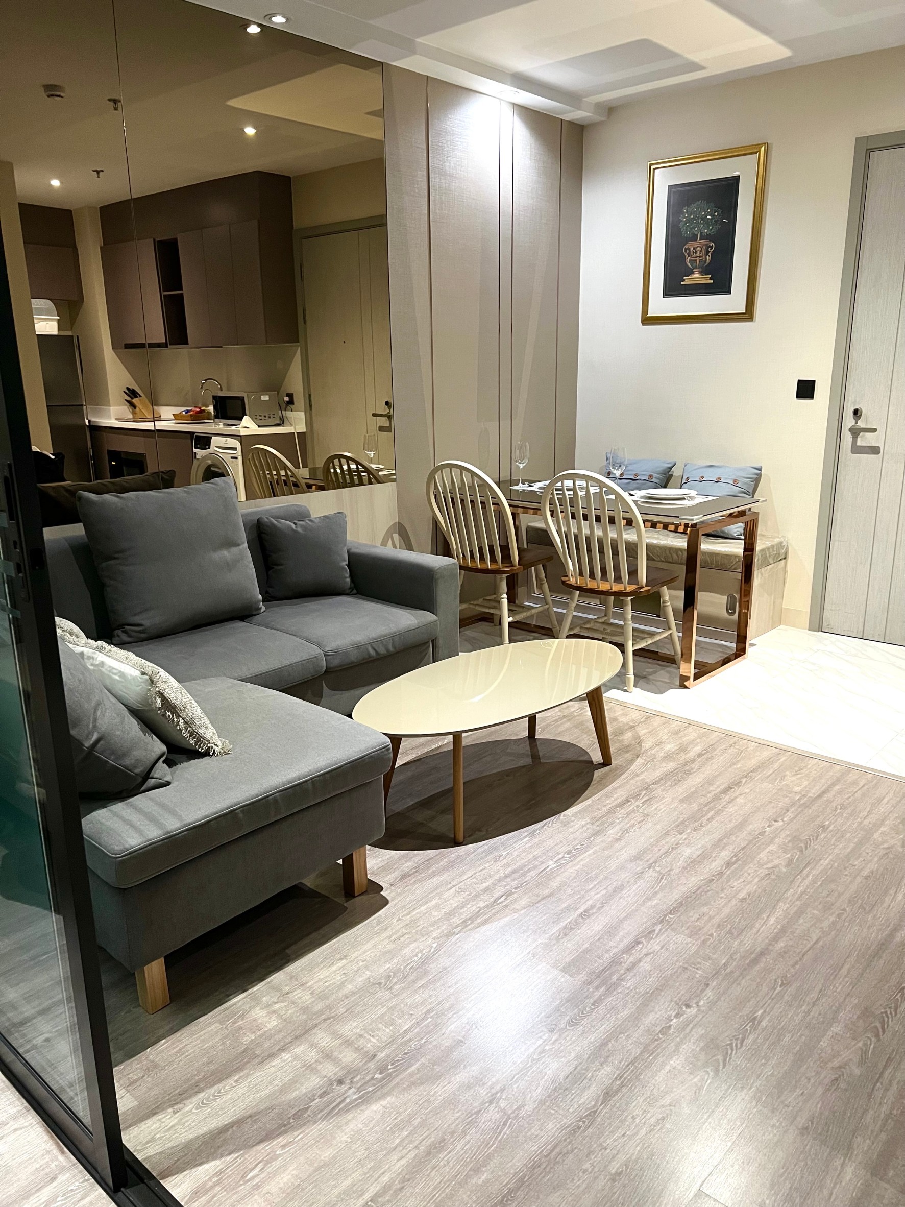 ให้เช่าคอนโด ริทึ่ม เอกมัย พื้นที่ 35 ตร.ม. 1 ห้องนอน เช่า 35,000 บ/ด