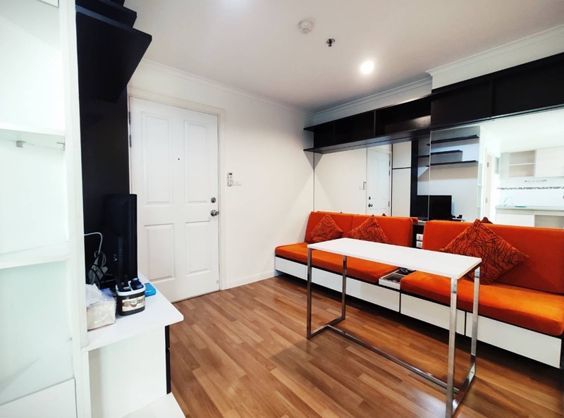 ให้เช่าคอนโด ลุมพินี เพลส รัชโยธิน พื้นที่ 28 ตร.ม. 1 ห้องนอน ให้เช่า 11,000 บ/ด