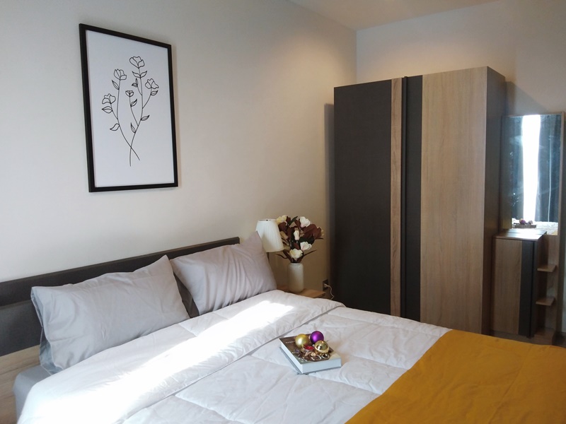 ให้เช่าคอนโด ไลฟ์ อโศก ไฮป์ พื้นที่ 48.5 ตร.ม. 2 ห้องนอน เช่า 22,000 บ/ด